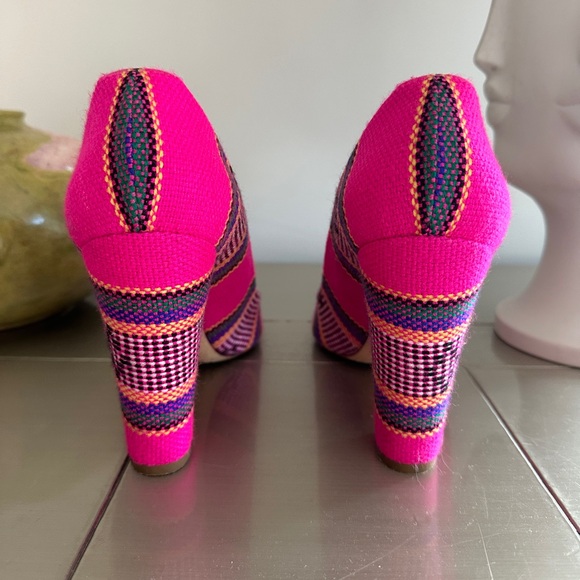 J. Crew Collection Blakely Summer Stripe Pumps - Picture 7 of 13